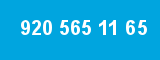 920 565 11 65